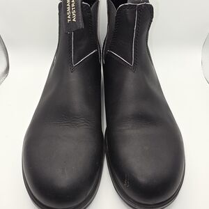 Blundstone 510 Black Leather Chelsea Boots Unisex US Sz 6.5M 7.5W. AU sz 6 EUC